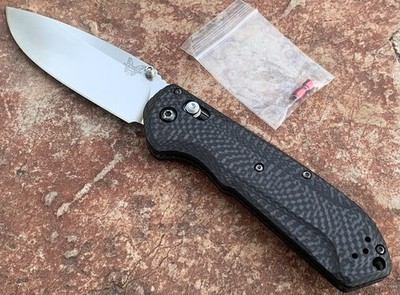 Benchmade USA Freek 560-03 Carbon Fiber CPM-S90V , AUTHENTIC , USED