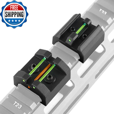 Low Baseline Fiber Optic Sight Front and Rear Sight.........