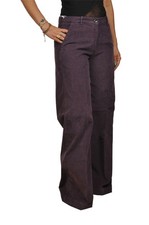 Pantalone gamba ampia da Donna Nine:inthe:morning Taglia 28 Colore Viola intenso
