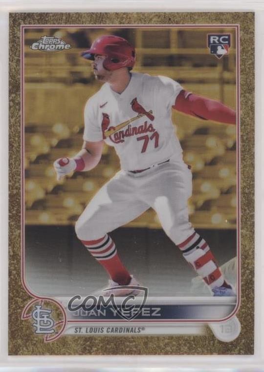 2022 Topps Gilded Collection 45/99 Juan Yepez #41 3c6