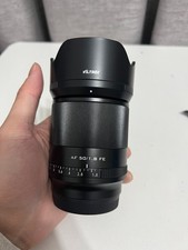 Used Viltrox FE 50mm f1.8 Lens for Sony E Mount Full Frame with Hood Caps