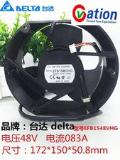 For EFB1548VHG Circular Inverter cooling fan DC48V 23.52W 172 150 50.8mm