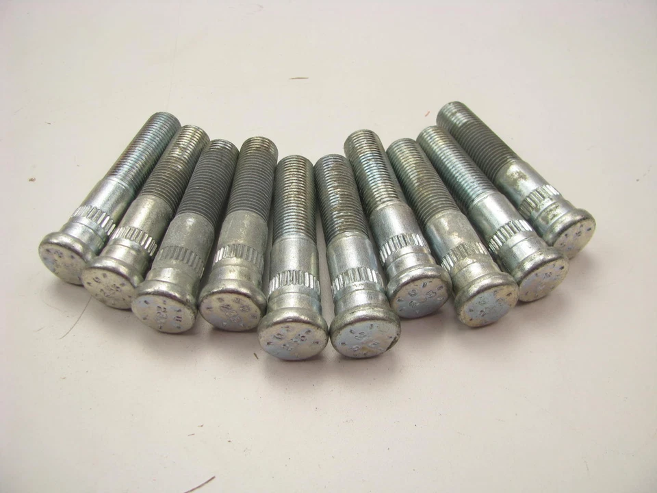 (10) Parafusos prisioneiros de roda dianteira Dorman 610-223 para 1967-1976 Ford P-350 1975-76 P-400 - Imagem 2 de 3