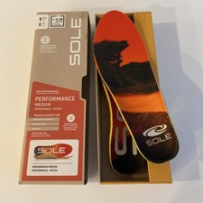 SOLE Performance Medium Wide With Met Pad Insoles Mens 9 Womens 11 Medium 59