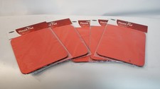 - LOT 5 - NEW SEALED -GENUINE BELKIN MOUSE PAD F82581/F8E081-RED NON-SLIP