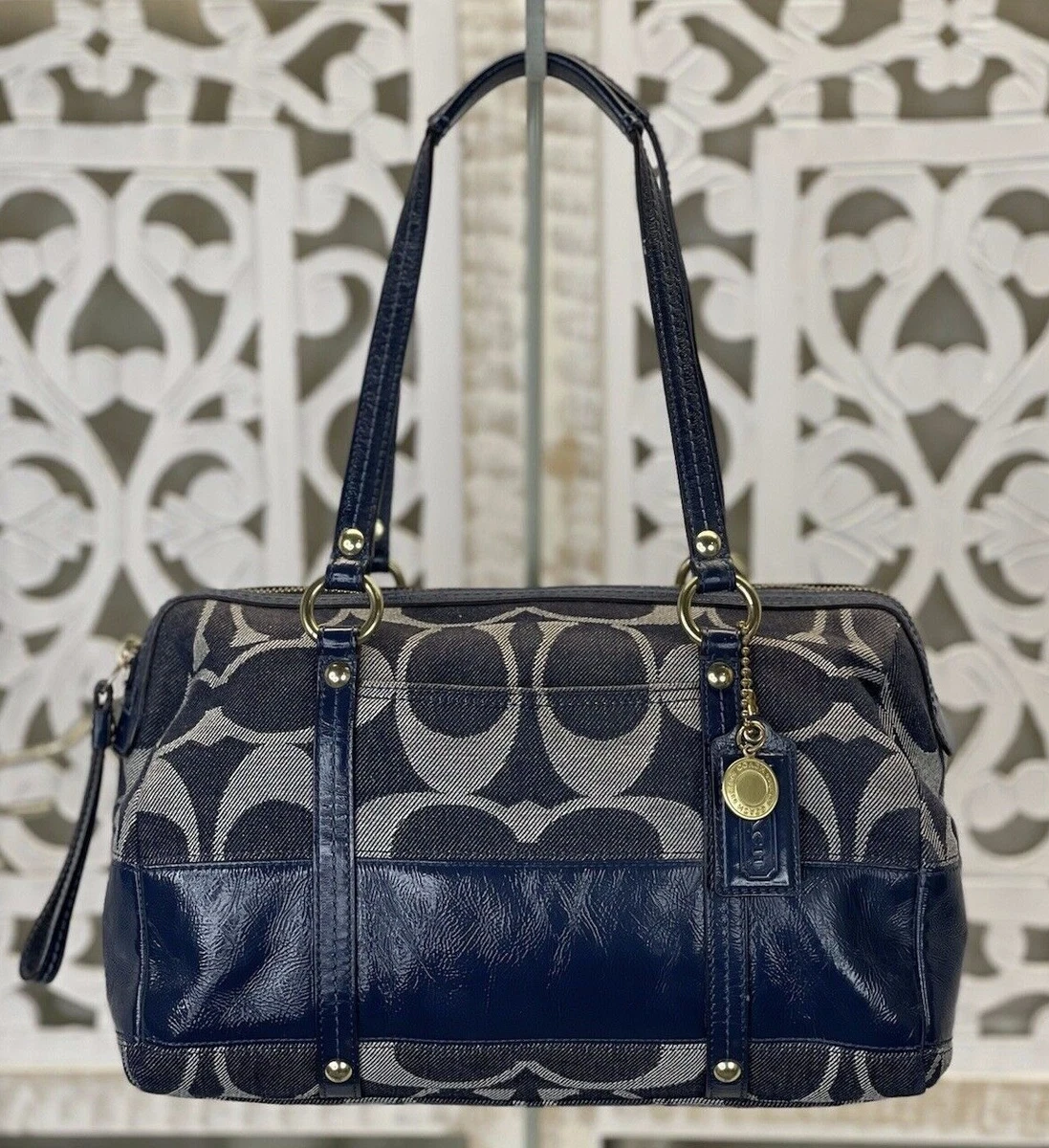 Barrel satchel online handbag
