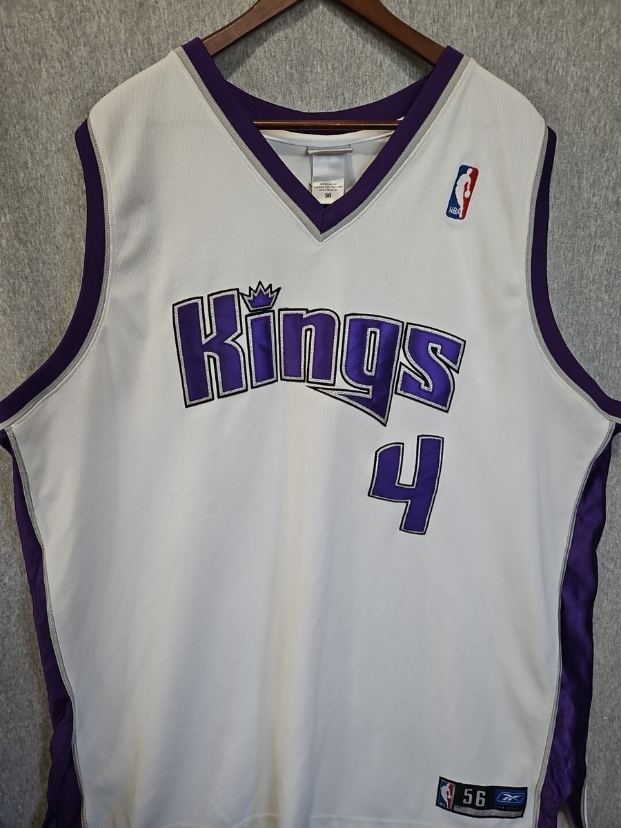 Authentic Reebok Sacramento Kings Chris Webber NBA Jersey Men's 56 White