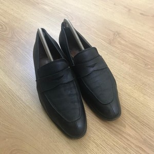 pointed toe penny loafers