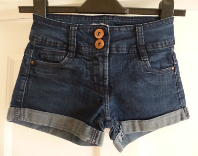 Mädchen Alter 8 Jahre indigoblau Denim Jeansshorts von Tammy