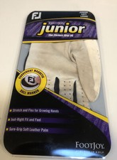 Foot Joy Junior Golf Glove Left Hand Youth Size L For Right Handed Player