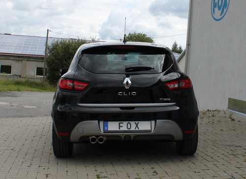 Sistema completo de escape deportivo Fox para Renault Clio IV GT 1.2l 87/88kW - Imagen 2 de 6