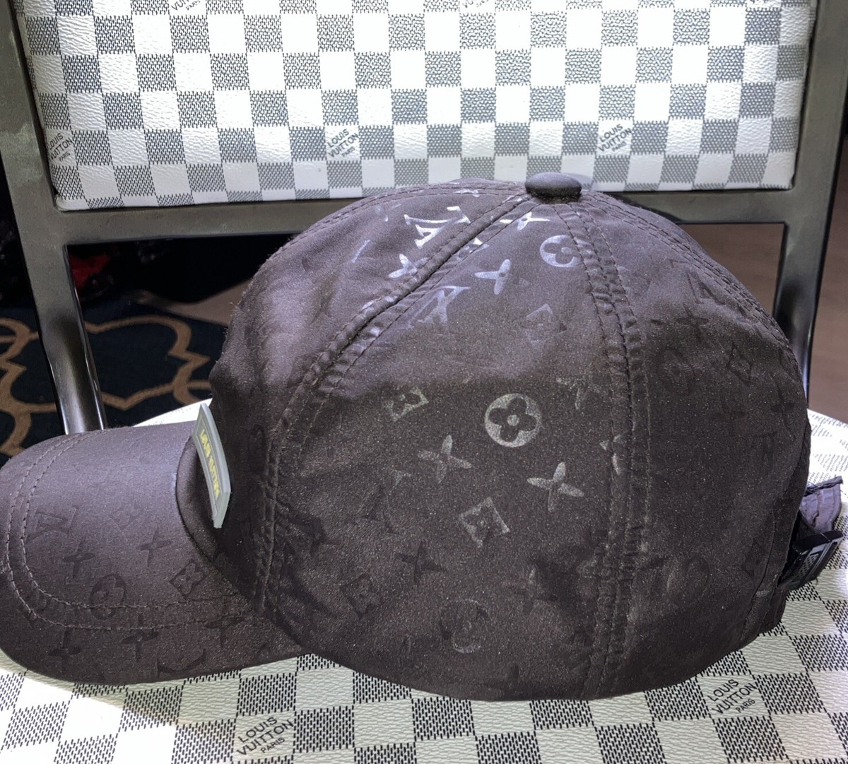 Authentic Louis Vuitton Adjustable Cap Hat Brown Unisex . | eBay
