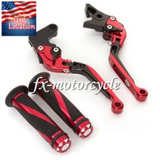 For CBR 600 F2,F3,F4,F4i 1991-2007 CB919 Fold Extend Brake Clutch Levers Grips