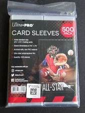 500 Ultra Pro Soft Sleeve Penny Sleeves Trading Card