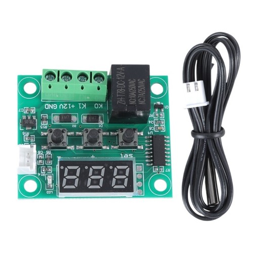 DC 12V -50-110??C Heat Cool Thermostat Digital Temperature Control Switch+Sensor