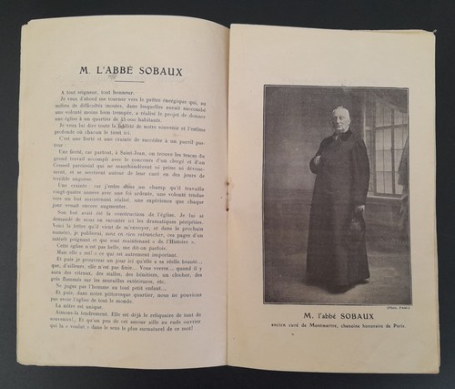 Autographe Léon Adolphe AMETTE Archevêque Bulletin LA DEMI-BUTTE Montmartre 1913 - Imagen 9 de 13