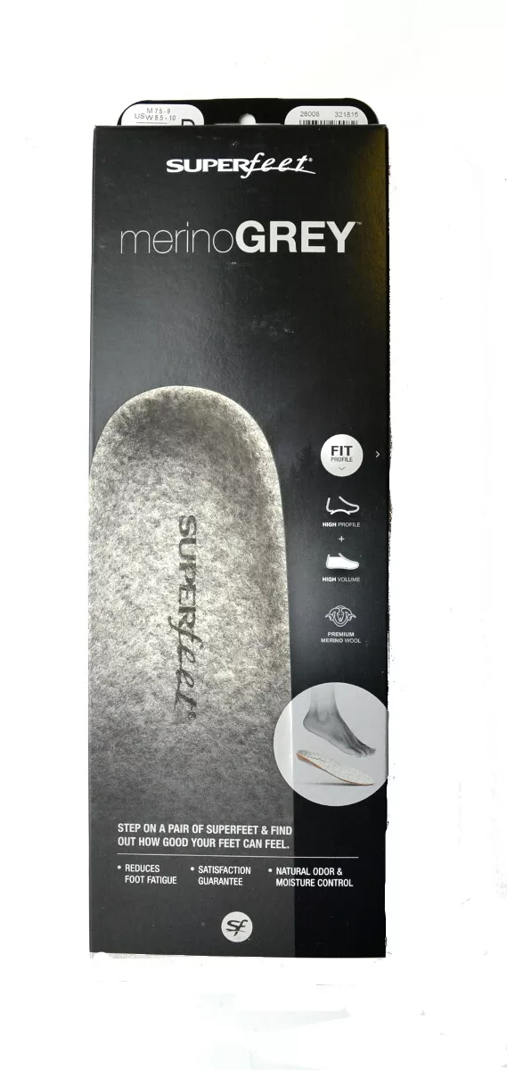 Superfeet merino best sale grey
