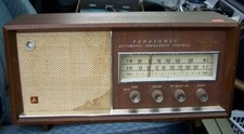 1960's Panasonic Model 782 AM/FM Tube Type Radio *Parts/Restore*