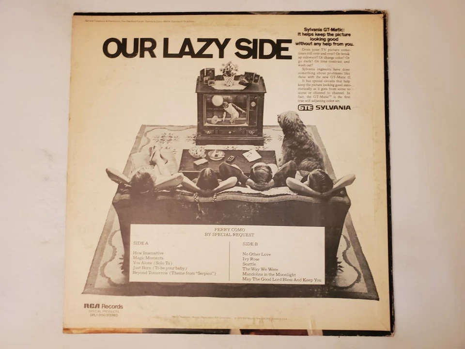 Perry Como - By Special Request (Vinyl Record LP) - Image 2 of 2