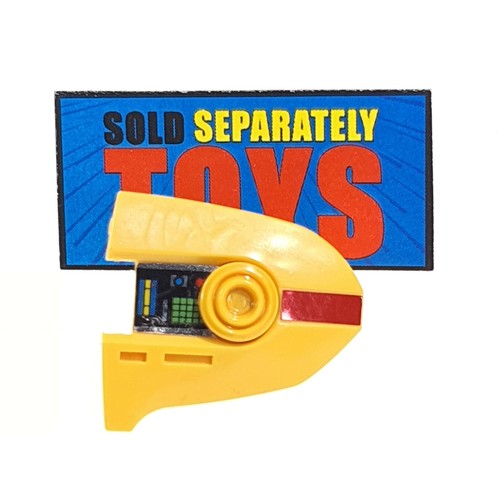 Voltron Lion Force Yellow Lion LEFT HEAD ARMOR shield gun die cast figure part - Picture 6 of 6