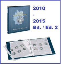 10 EURO Coin Album Printed Pages Lindner 1117M2 2010 2015