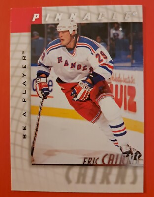 Eric Cairns #28 New York Rangers Pinnacle 1998 Be A Player