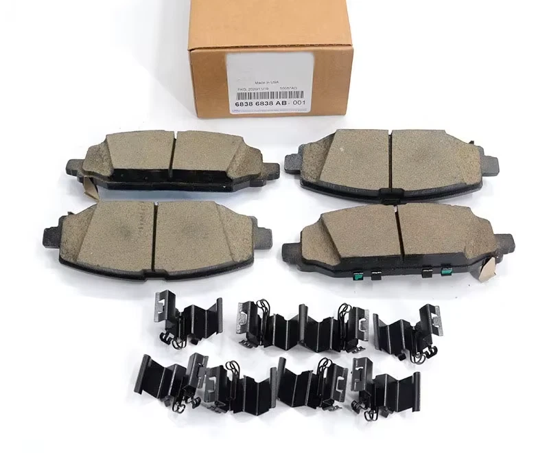GENUINE MOPAR JEEP WRANGLER 2018-2024 JL REAR BRAKE PADS SET 68386838AA - Image 1 of 1