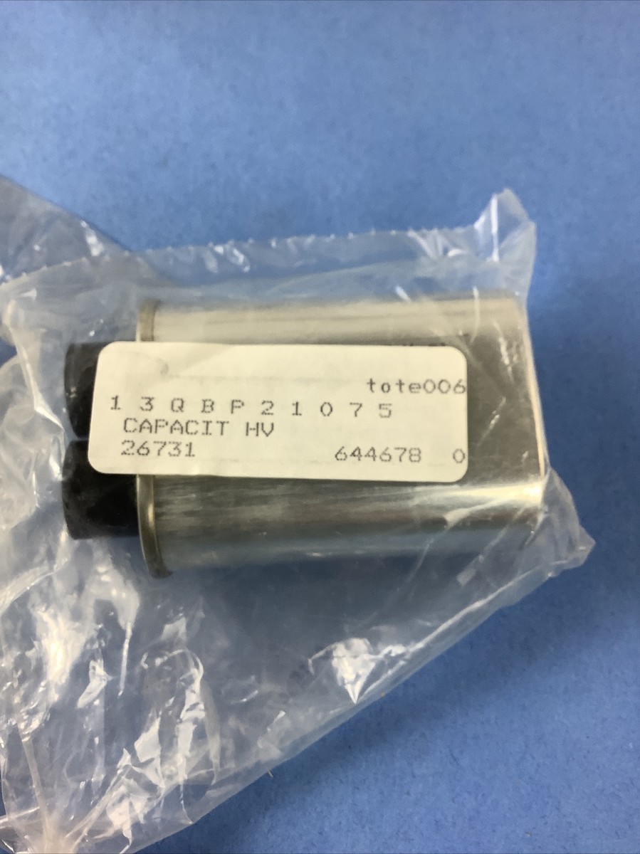 13QBP20075 Microwave Capacitor 0.75 mfd uf 2000 Hi Voltage VAC | eBay