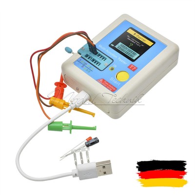 LCR-T7 Transistor Tester Diode Triode TFT Capacitance Meter MOSFET NPN PNP DE
