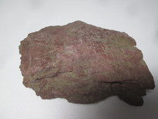 Natural Red Slate Stone for Aquariums, Terrariums D cor 5" by 4.5"