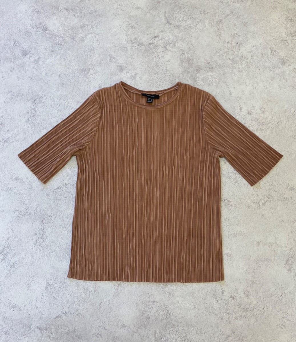 Womens Pleats Please Issey Miyake Style T Shirt Size 46 | eBay