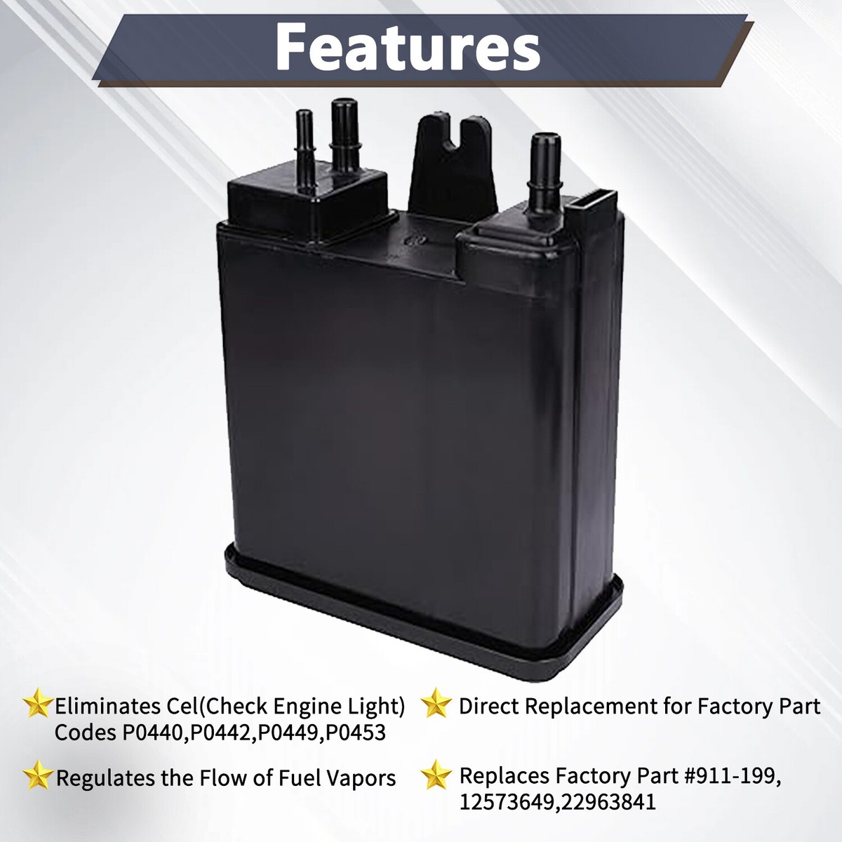 Vapor Canister For Cadillac Escalade Yukon XL Chevy Hummer ESV