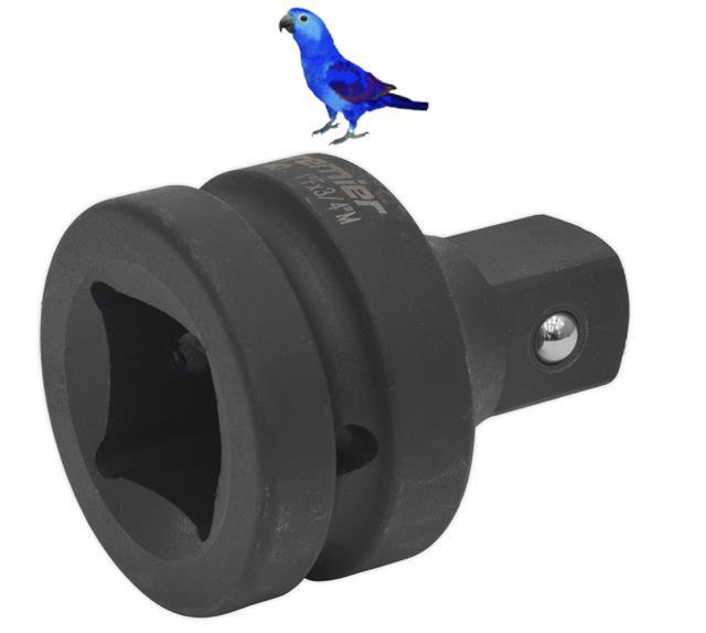 Sealey Impact Socket Converter 1" Female 3/4" Male - Image 2