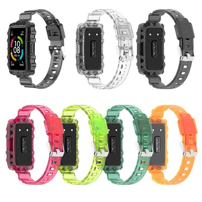 Transparentes Armband für HUAWEI Band 10/10 NFC/9/9 NFC/8/8 NFC/Honor Band 6/7