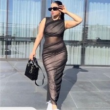 ZARA Mixed Tulle dress 3152/204