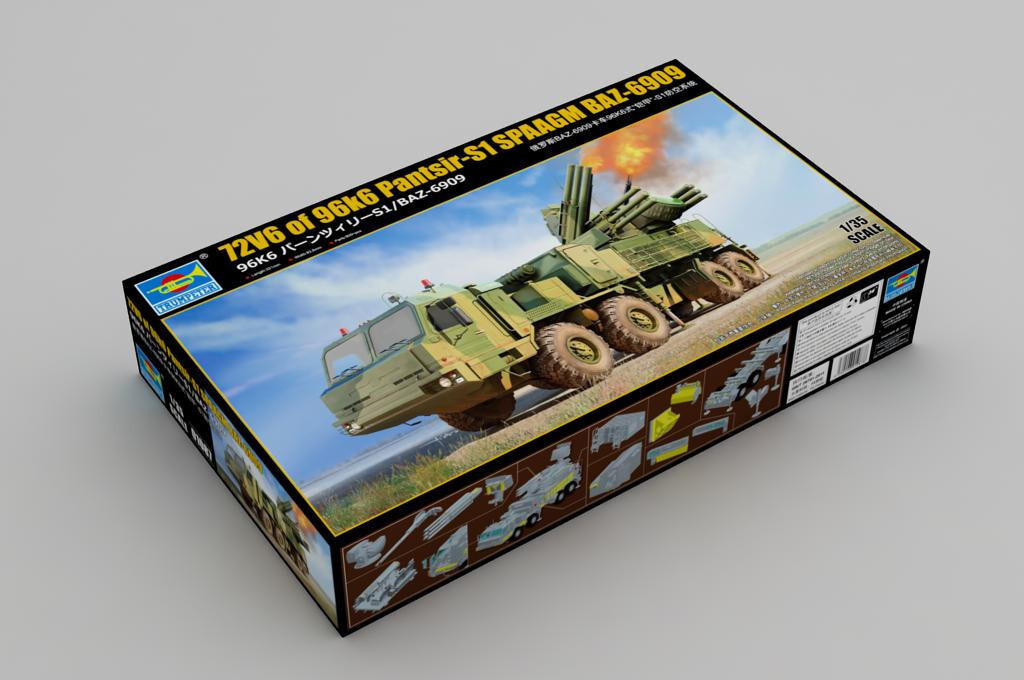 1/35 Trumpeter Russian 72V6 Combat Vehicle of 96k6 Pantsir