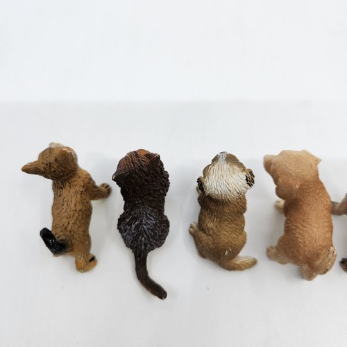 Kaiyodo Japan Mini Figures 6 Dogs 2 Cats Variety Pre-owned - Picture 8 of 16