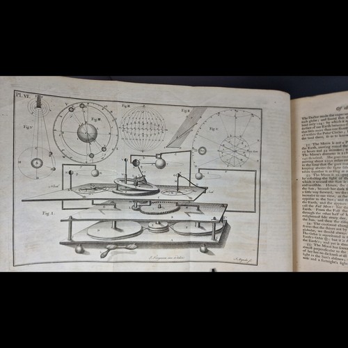 1757 ASTRONOMY EXPLAINED UPON SIR ISAAC NEWTON'S PRINCIPLES By James Ferguson - Picture 9 of 22