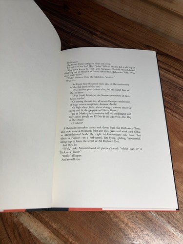 Ray Bradbury, The Halloween Tree: Signed, Borzoi Edition 1972, Illustrated - Picture 4 of 9