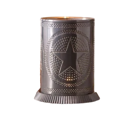 Candle Warmer Regular Star in Kettle Black Electric Country Metal Farm House