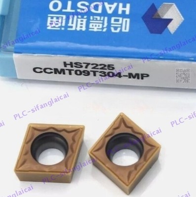 New HADSTO CCMT09T304-MP HS7225, Carbide Inserts 10PCS CCMT Inserts NEW