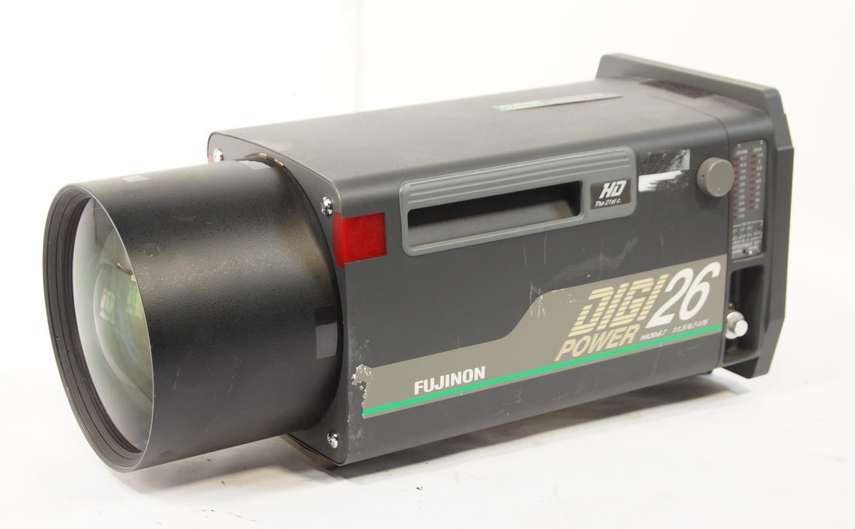 Fujinon Digi Power 26 HA26x6.7 BESM-E18RA TV Broadcast Studio Lens