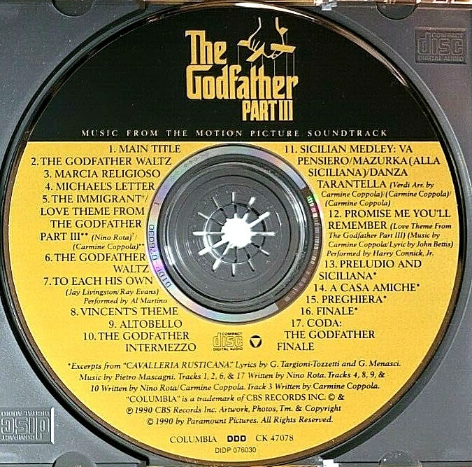 【中古】［CD］Godfather 3 The Godfather Part III - 