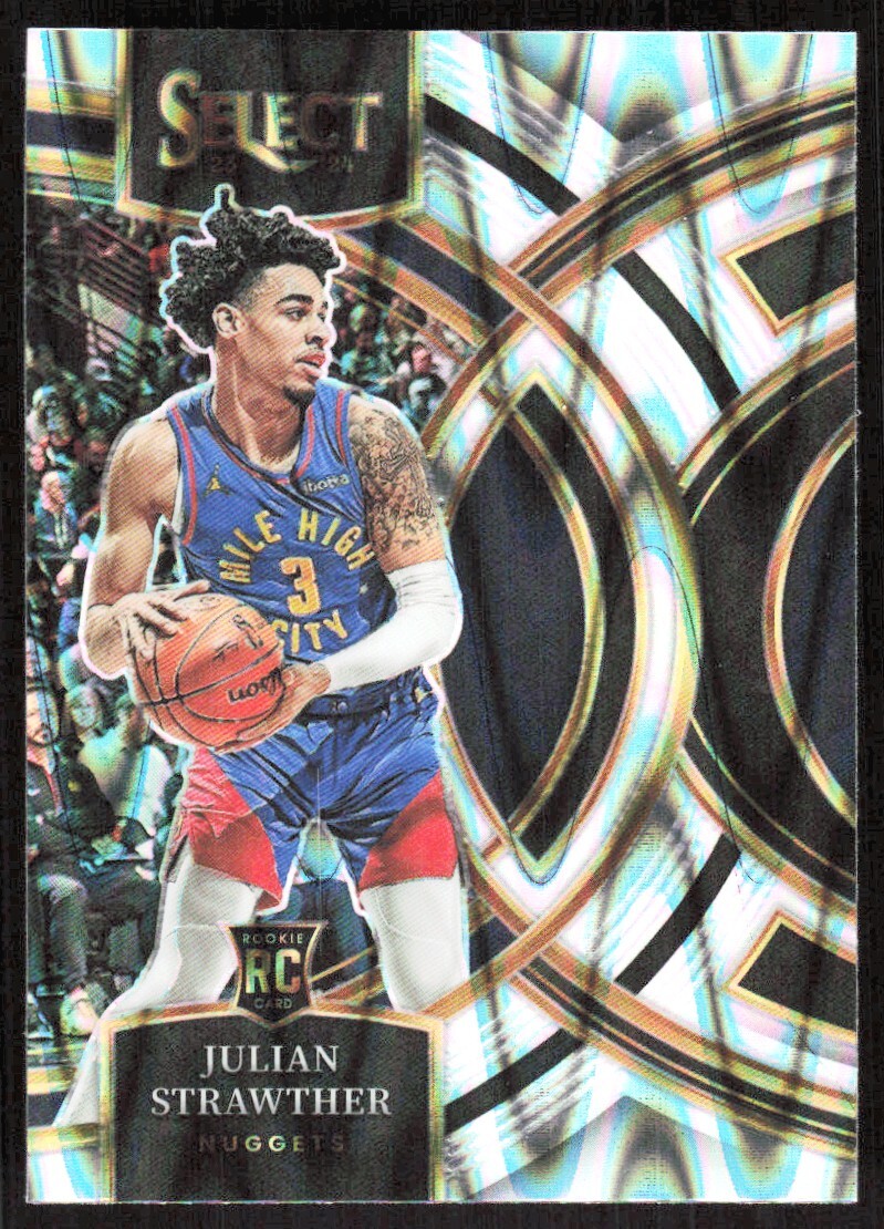 2023-24 7533C Panini Select TECTONIC PRIZM Julian Strawther Rookie
