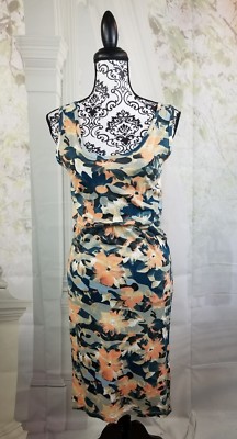 Threads 4 Thought womens stretch sleeveless floral print dress size x small bb03