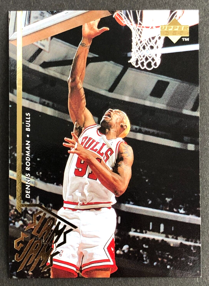 d.RODmanページ Dennis Rodman Upper Deck and the card NBA Chicago Bulls Basketball