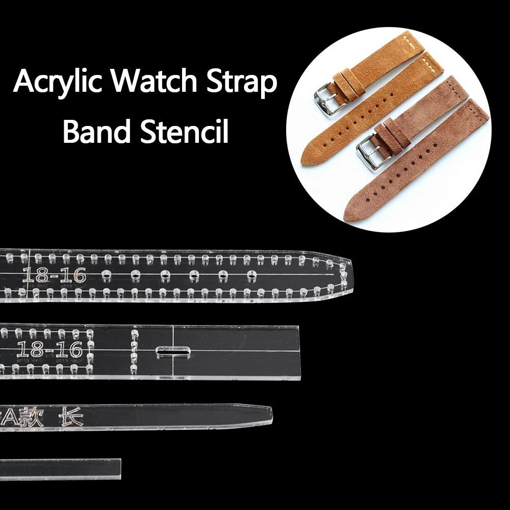 Acrylic watch strap template new arrivals
