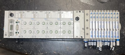 FESTO Modular CPX Terminal 195740 CPX-FB13 Profibus (4)-195704 (9)-533343