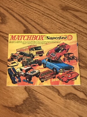 その他 MATCHBOX 1970 VINTAGE ORIGINAL 1970 MATCHBOX SUPER FAST COLLECTORS Catalog USA