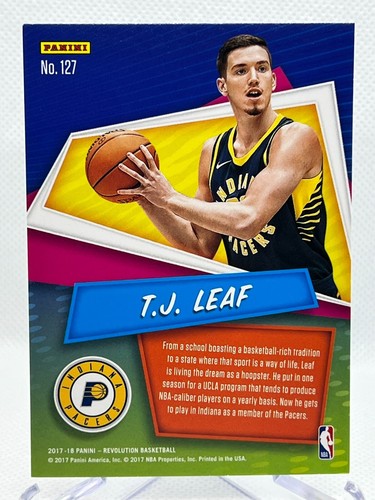 T.J. LEAF RC 2017-18 Panini Revolution Basketball #127 ROOKIE - Picture 2 of 2